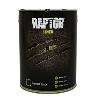 RAPTOR Liner ブラック　5L 硬化剤付き DA6370 - Raptor 5 Litre Liner in Black Finish - Durable Protective