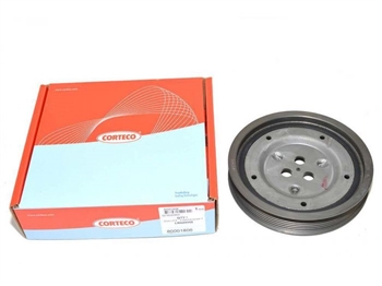 LR029988 - Crankshaft Pulley for Land Rover Defender Puma - Fits 2.4 ...